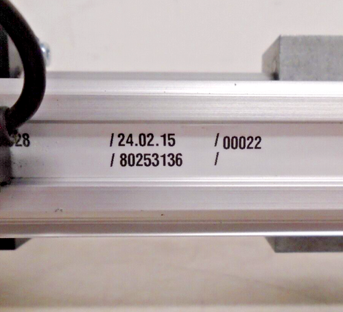 Used Parker 629268721 / 80253136 Linear Actuator | Max 8 Bar | Elobau 102393PF01 - Picture 4 of 15