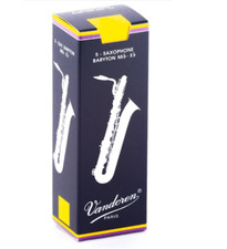 Vandoren Traditional Baritone Saxophone Reeds - 5 Per Box