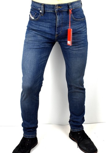 Diesel $ 250 Herren D-Strukt Mid Waist Slim Fit Jeans-RC001 Größe 29, 34 - Bild 1 von 7