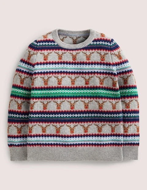 Boden christmas fair isle deals jumper