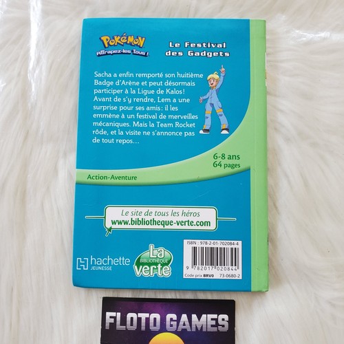 Livre Pokémon La Série XYZ - Le Festival des Gadgets - 34 - Floto Games - Imagen 2 de 2