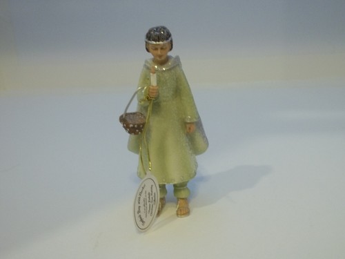 Hawthorne Village Nativity Figurine Heavenly Blessing Christmas Shepherd Candle - Picture 2 of 5