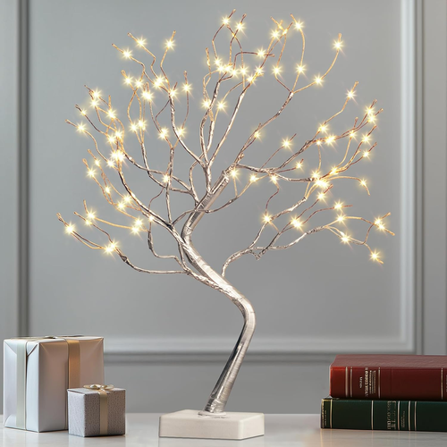 Fairy Light Spirit Tree, 108 Led Lighted Birch Tree, 8 Modes Lighted Trees for D - Picture 10 of 12