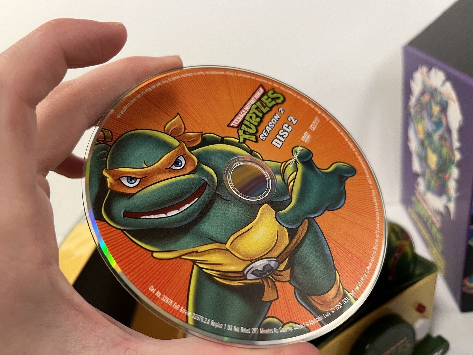 1988 Teenage Mutant Ninja Turtles Complete Classic Series DVD