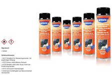6x Presto Unterbodenschutz Wachs schwarz Korrosionsschutz Spray 500ml 4L7