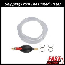 1x Portable  Manual Hose Pumps for Transferring Fluids (Petrol, Oil, Water)