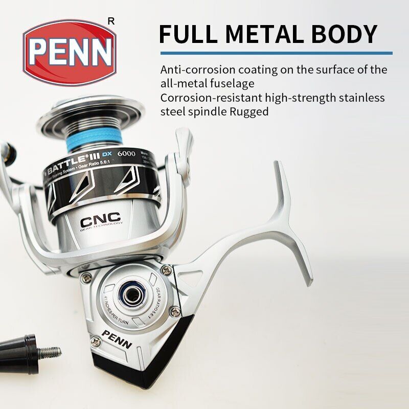 PENN BATTLE III DX Spinning Fishing Reel | eBay PENN BATTLE III DX Spinning Fishing Reel | eBay