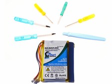 Battery for Garmin Nuvi 200, Nuvi 255, Nuvi 250W, Nuvi 755 with Tools Kit
