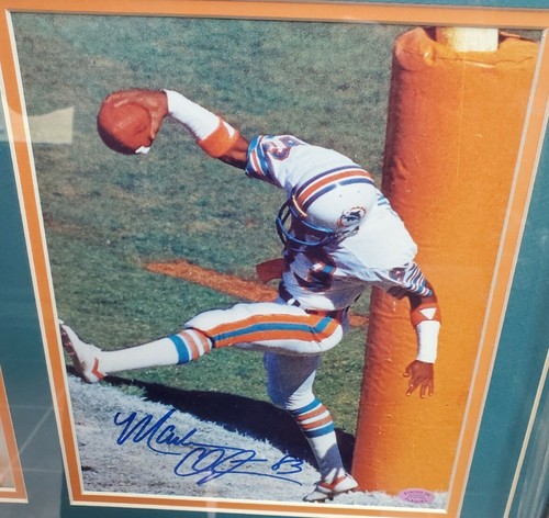 Framed & Matted Autograph Dolphins Dan Marino & Marks Brothers 8x10 Collage PSA - Picture 5 of 5