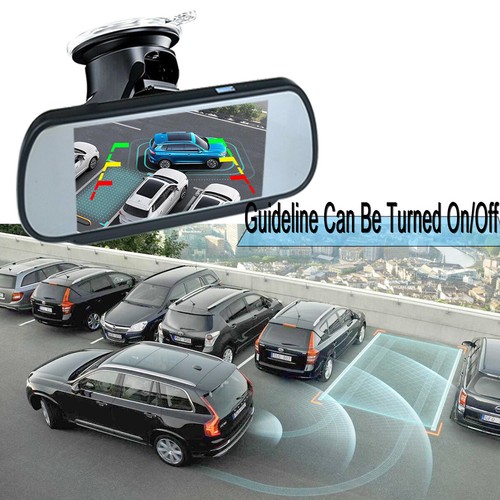 Digital Wireless 7'' Monitor Rear View Brake Light For Mercedes Benz Sprinter VW - Picture 5 of 16