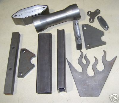 Billet Steel Rigid Chopper Frame Builders Parts Kit - Picture 1 of 1