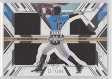 2019 Panini Elite Extra Edition Triple Silhouettes Black /399 Victor Mesa Jr