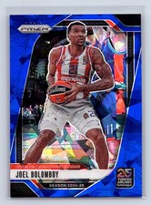 Joel Bolomboy 2024-25 Panini Prizm EuroLeague #42 Blue Ice Prizms #/125