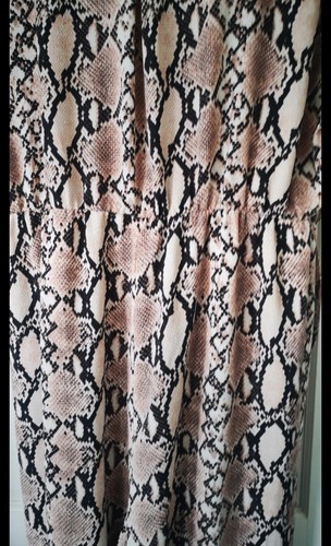 New Look Size 18 Animal Print (Snake Skin) Ladies Jumpsuit - Picture 12 of 14