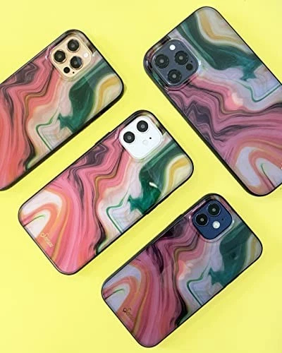 Case for | 10ft Drop Tested | Marble Phone iPhone 14 Pro Max Marble - Agate - Picture 6 of 7