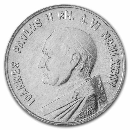 1984 Vatican City Pope John Paul II 7-Coin Set BU - Picture 7 of 11