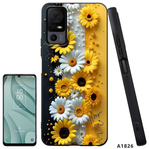 TPU Hülle mit Blumenmuster nach Maß für TCL ION X 50SE 605 50 LE 60 SE 50 5G - Bild 16 von 69