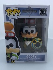 Funko POP! Games Disney Kingdom Hearts Goofy #263 Vinyl Figure DAMAGED BOX