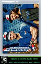 2020 Topps Gold Star Like Father, Like Son #61 Rookie Toronto Blue Jays