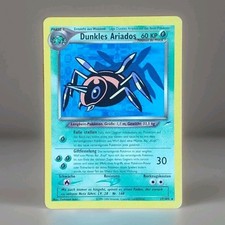 Dunkles Ariados Pokemon Karte Deutsch 17/105 Neo Destiny