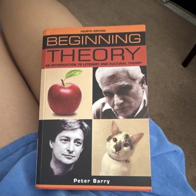 Beginning Theory Fourth Edition Peter Barry Manchester Univ Press Paperback