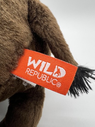 Wild Republic Bison Plüschtier Cuddlekins braun schwarz 11 Zoll - Bild 7 von 8