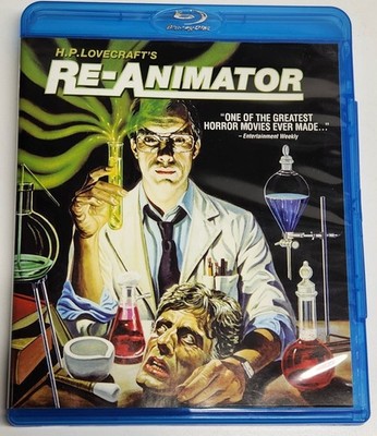 H.P. Lovecraft s Re-Animator (Blu-ray, 1985) Image 2011 Unrated Disc Horror
