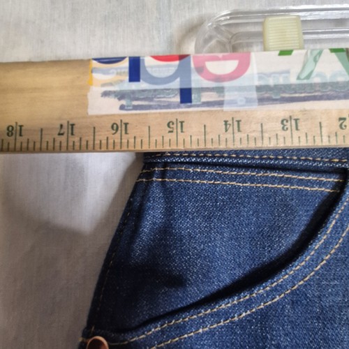 Wrangler Men 31x36 Cowboy Cut 13MWZ Original Fit Pro Rodeo Blue Jeans Dark Wash - Picture 7 of 10