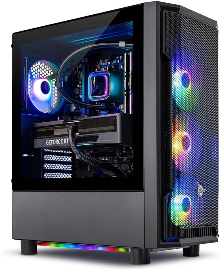 Skytech ARGB Gaming Desktop i7 Computer PC 32GB RAM 1TB SSD RTX 3050 Win11 Wifi6 - Image 3 of 4