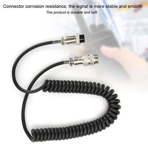 1.5m/4.9ft Hand Mic Cable Extension 8‑Pins Audio System Mic Signal Line FY - Zdjęcie 10 z 13