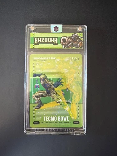 Shadowstrike Tecmo Bowl Bo Jackson Battle Arena 115 Power Glow G107 2026 Foil