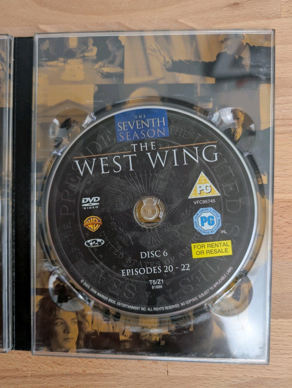 The West Wing - Complete Season 7 [DVD] [2001] Used Good DVD. DN5049 image 9