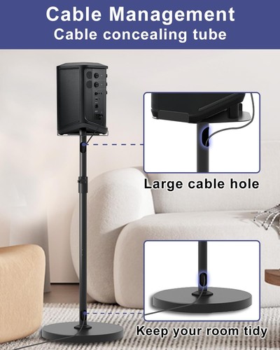 Nuevo soporte de altavoz ajustable en altura para Bose S1 Pro / S1 Pro Plus / S... - Imagen 5 de 9