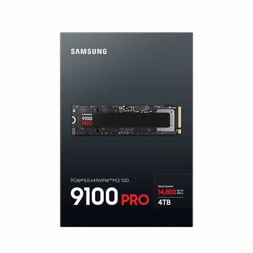 SAMSUNG SSD 9100PRO 1TB 4TB PCIe 5.0 Solid State Drive Speeds Up 14800MB/s Balck - Picture 13 of 15