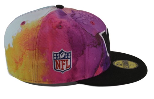 Washington Commanders Tie Dye 59FIFTY Fitted Hat – New Era NFL - Picture 4 of 8