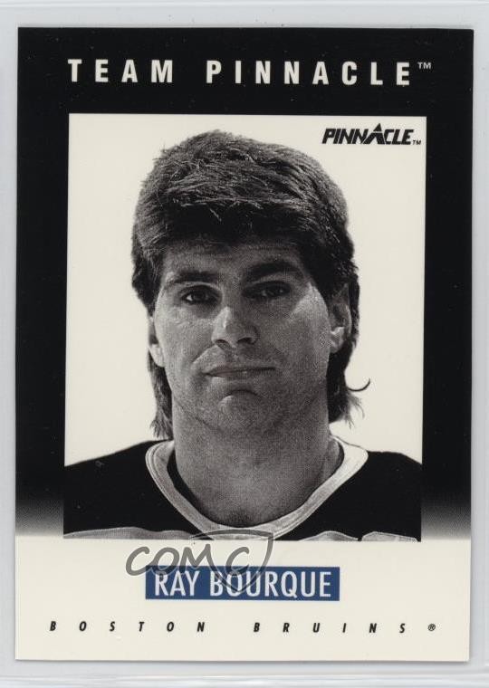 1991-92 Pinnacle Team Pinnacle Ray Bourque #B-2 HOF 1o1v