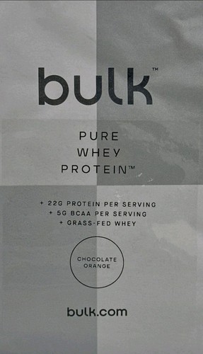 Whey Protein Powder - 2.5kg - Chocolate Orange / Bulk Powders - Picture 2 of 4