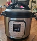 Instant Pot Duo 7-in-1 Electric Pressure Cooker - Stainless Steel/Black, 8Qt...