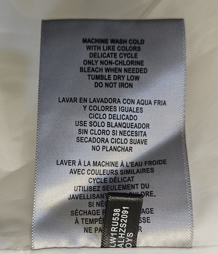 Levi’s Women’s Off-White Motorcycle Biker Moto Vegan Faux Leather Jacket Size S - Picture 3 of 4