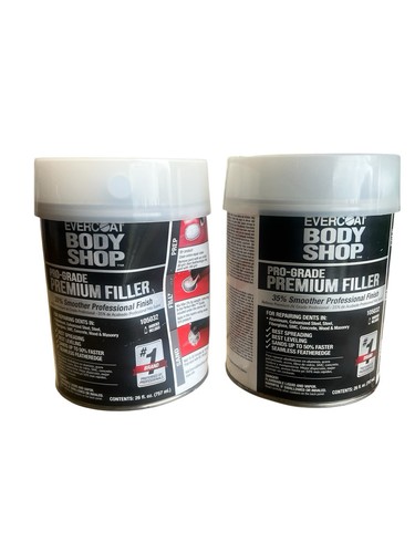 Overcoat Body Shop Pro-Grade Premium Filler Kit 26 Fl Oz (Lot Of 2) 105032 - Bild 1 von 2