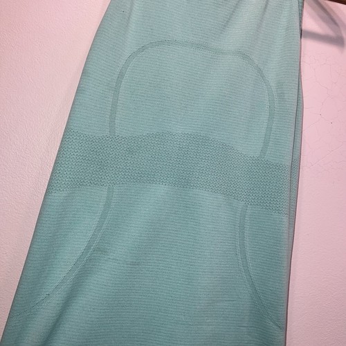 Lululemon Swiftly Tech Tank Top Womens Size 10 Racerback Green Stretch Workout - Picture 2 of 7