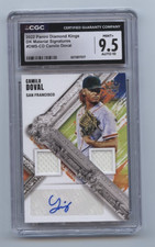 2022 Panini Diamond Kings - Dk Material Signatures Camilo Doval #DMS-CD (AU,...