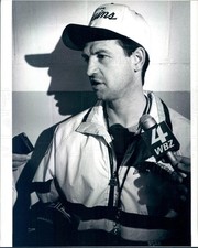 1994 Press Photo NHL Boston Bruins Coach Brian Sutter - snb7755