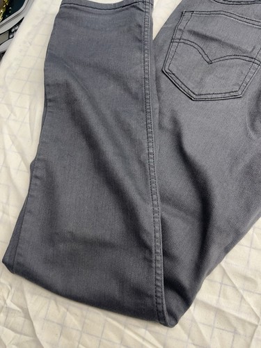 Jeans Uomo Levis 511 Slim Fit Elasticizzato Senza Acqua Grigio Scuro 33X32 - Foto 17 di 17