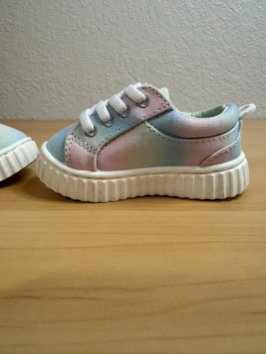 Scarpe da ginnastica Wonder Nation per bambina in tela tinta unita taglia 3 - Foto 9 di 15