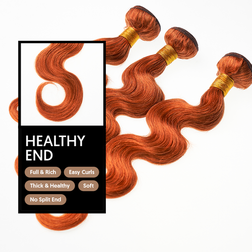 Body Wave Echthaar Bündel Ombre Brazilian Remy Echthaar Extensions blond - Bild 71 von 155