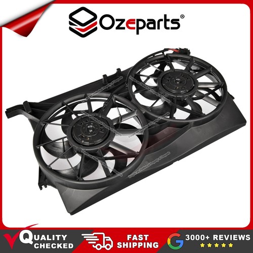 Dual Twin Thermo Radiator Fan With Motor For Ford Falcon XR6 XR8 BA BF 2002~2008 - Picture 7 of 7