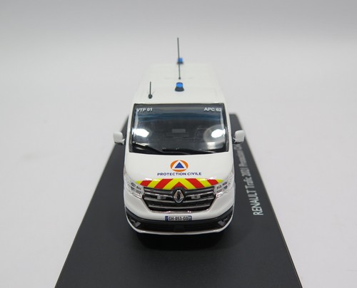 * RENAULT TRAFIC 3 2020 Minibus Protection civile 62 France - 1/43 ELIGOR 118012 - Picture 3 of 7