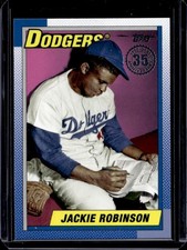 2025 Topps Jackie Robinson 1990 Baseball 35th Anniversary Pink #T90-11