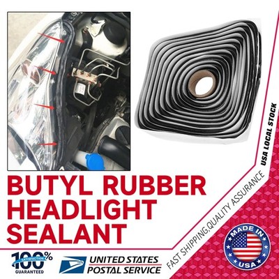 26ft Butyl Rubber Glue Sealant Rope Box PK Headlight Window Door and Windshield
